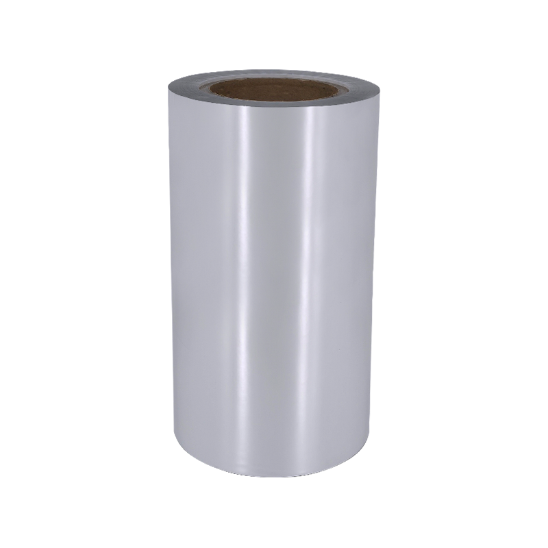 밝은 은색 PP 라벨 소재