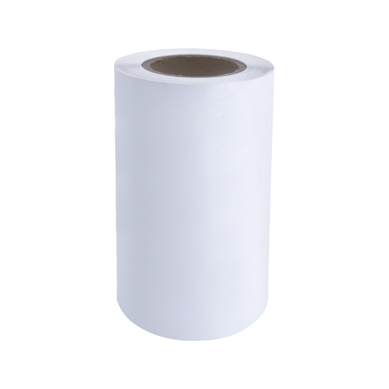 25um 밝은 흰색 알루미늄 처리 PET 필름 타이어 접착 종이 스티커 