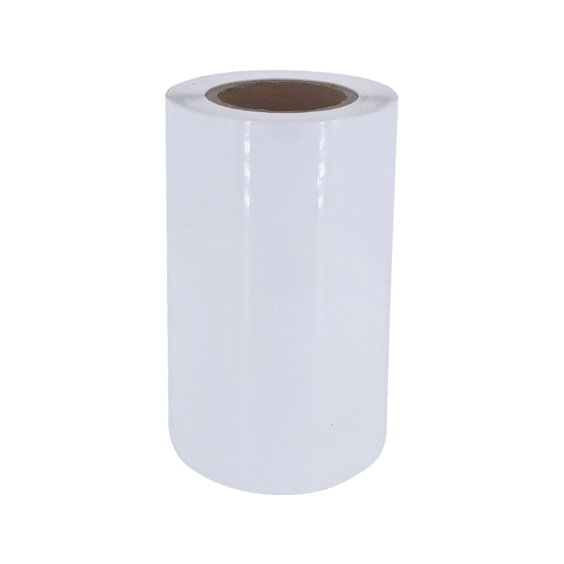 25um 밝은 흰색 알루미늄 처리 PET 필름 타이어 접착 종이 스티커 