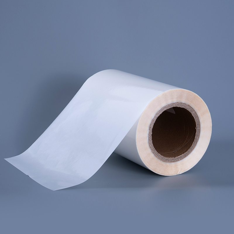 제거 가능한 접착성 투명 폴리에스테르 라벨이 있는 25mic 투명 PET 필름