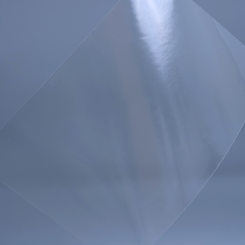 50mic 투명한 자체 접착 폴리에스테르 필름 비닐 스티커 인쇄 라벨 점보 롤