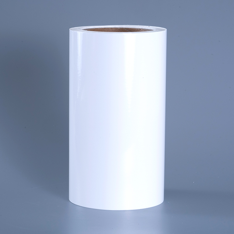 잉크젯 인쇄용 아크릴 접착제 점보 롤이 포함된 25mic 광택 PET 비닐 필름 라벨 재료