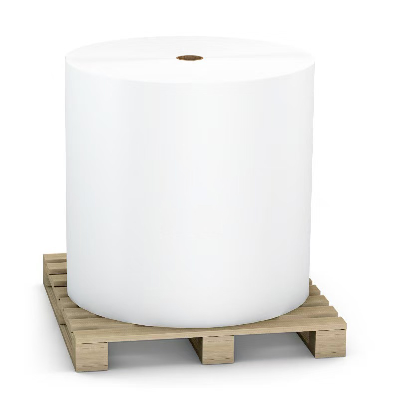 언 접착제를 가진 80gsm Woodfree 스티커 종이 Flexo 인쇄