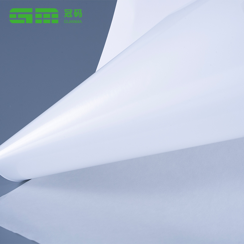 냉동 접착제가 포함된 75mic 냉동 PP 합성 종이 라벨 롤