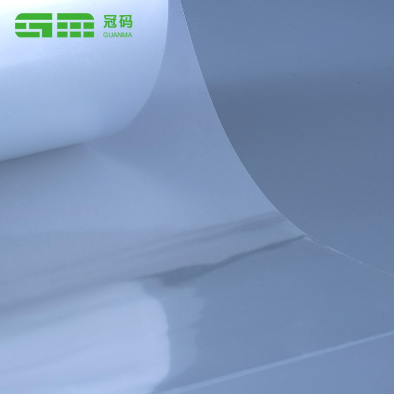 투명한 애완 동물 강선을 가진 50mic 명확한 자동 접착 PP 점보 목록