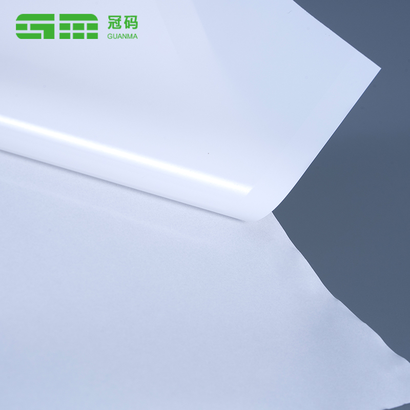 UV 잉크젯 프린터용 75mic 무광택 흰색 자체 접착 합성 종이