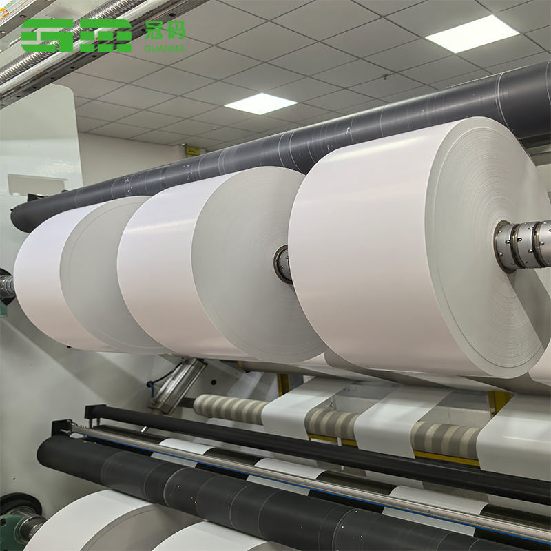 매트 화이트 합성 PP 종이 냉동 접착 식품 포장 라벨